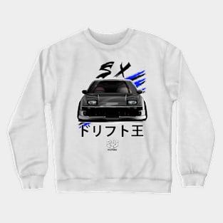 180SX S13 Drift Spec (Black) [ OSY Graphics ] Crewneck Sweatshirt